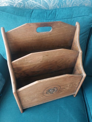 Vintage 1920s oak magazine - oak,