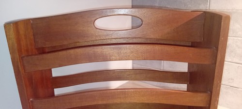 Vintage wooden mid - vintage,