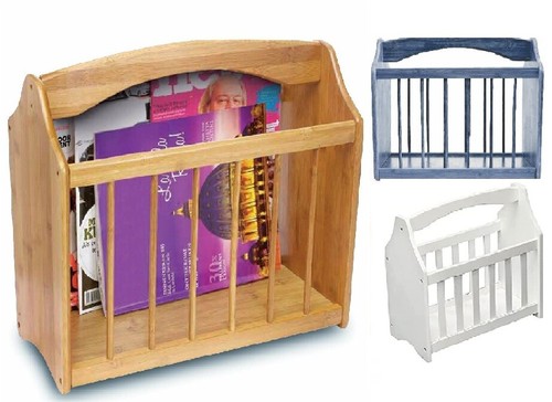 Wooden wood magazine rack free - rack,