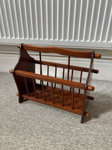 Wooden magazine rack mid - wooden,