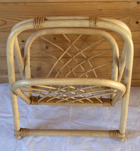Vintage magazine rack holder - magazine,