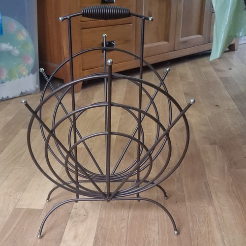 Dark brown metal freestanding - dark,