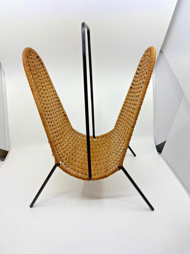 Vintage wicker metal - vintage,