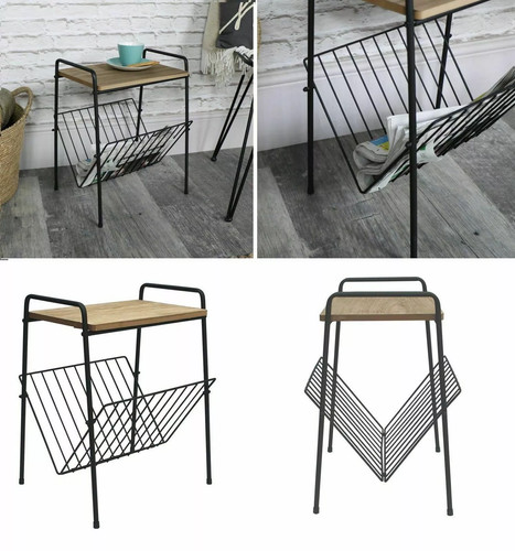 Wooden magazine rack - wooden,