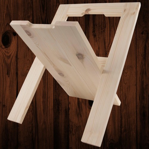 Foldable wooden magazine - foldable,