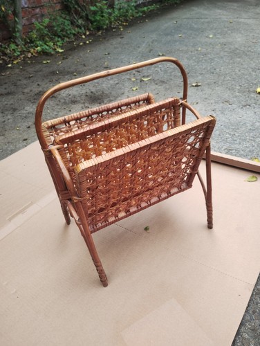 Magazine rack mid century - magazine,