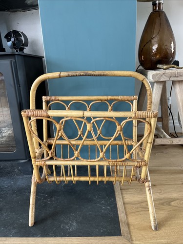 1970s vintage rattan magazine - 1970s,