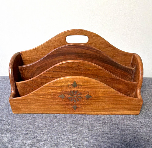 Wooden brown free standing - wooden,