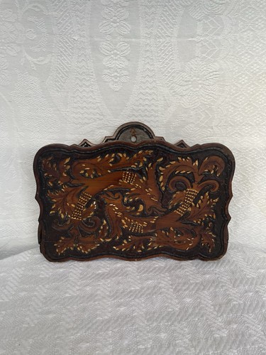 Antique magazine holder hand - magazine,