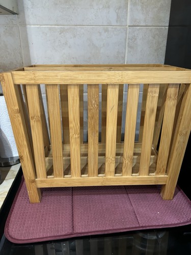 Bamboo freestanding slatted - bamboo,
