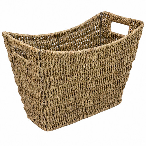 Jvl seagrass magazine rack - jvl,