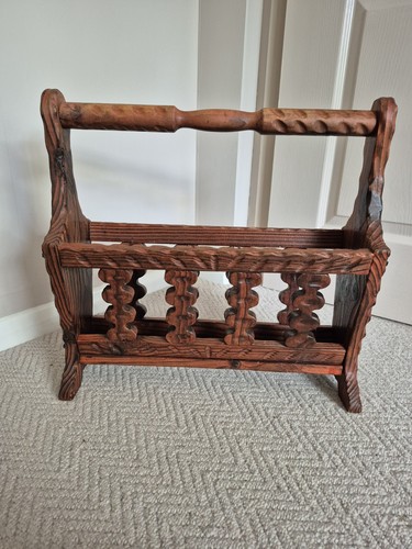 Vintage hand carved - hand, wooden