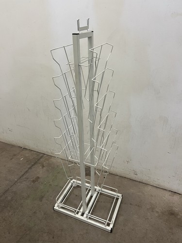 Magazine rack holder white - magazine, /