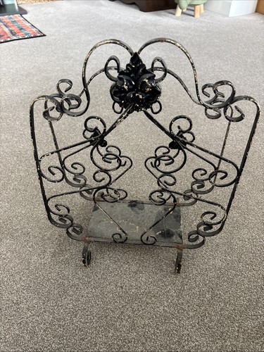 Vintage magazine rack - vintage,
