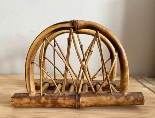 Vintage bamboo freestanding - vintage,
