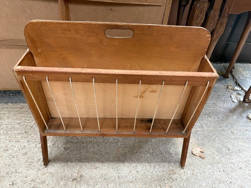 Vintage plywood magazine - plywood, rack