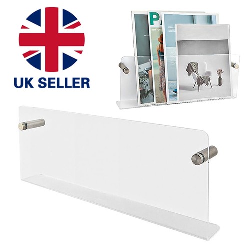 Acrylic magazine rack brochure - acrylic,