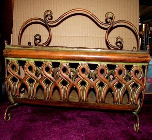 Art nouveau style coppered - nouveau,