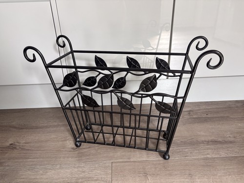 Vintage wrought iron black - wrought,