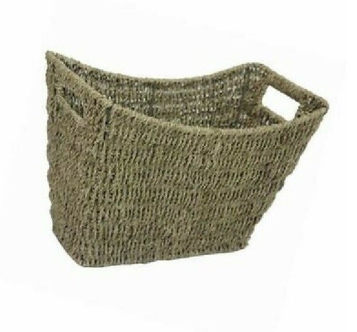 Jvl seagrass magazine rack - jvl,