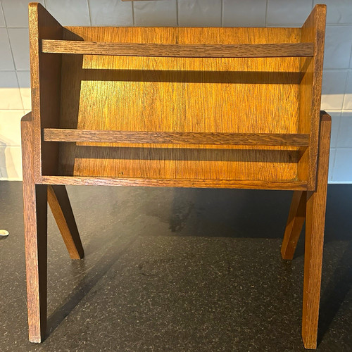 Vintage wooden mid century
