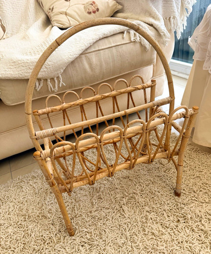 Vintage beige rattan - vintage,
