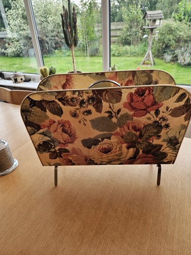 Vintage floral fibreglass - vintage,