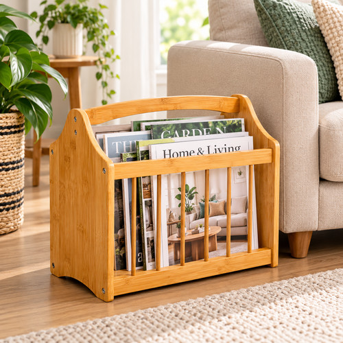 Magazine rack holder stylish - rack,